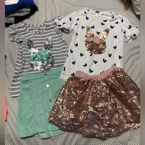 Set of two Easter outfits